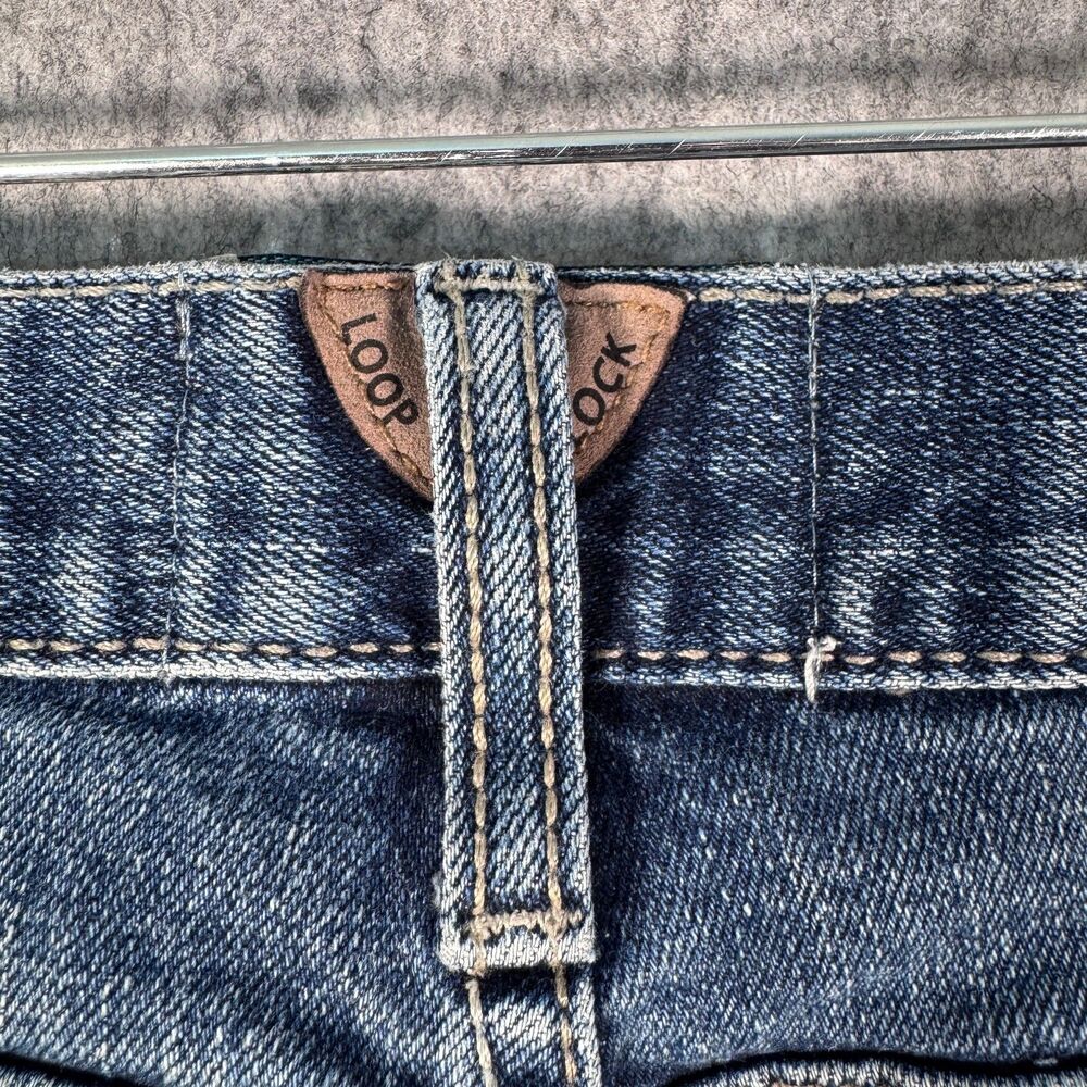 Ariat M7 Slim Fit Straight Leg Jeans Mens 32x32 Measured 30x30 Blue Western - Picture 12 of 12